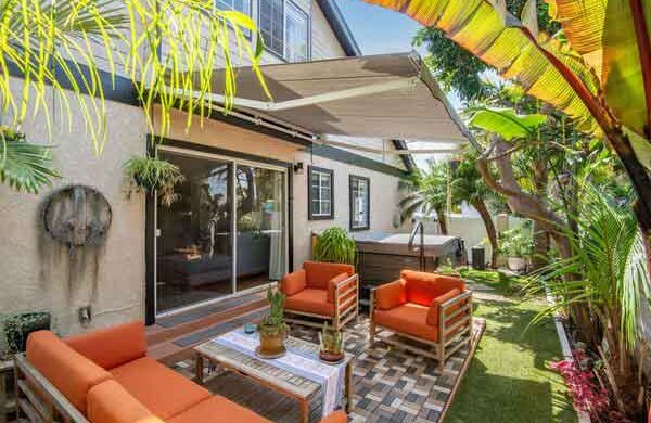 1004 Green Lane Redondo Beach oasis backyard